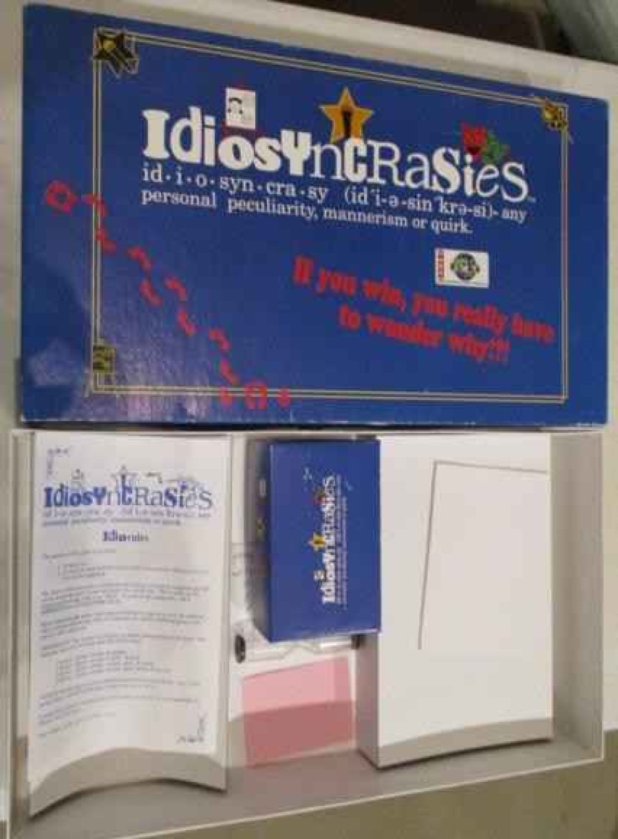 Vintage Board Games Vintage Board Games  | Idiosyncrasies - Typoplate Ltd